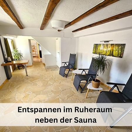 שמאלנברג Ferienhaus Grimme - 350M2, 18 Betten - Mit Indoorspielplatz, Pool, Grosser Terrasse, Grill, Sauna, Kicker, Dart, Uvm - Ideal Fuer Familien מראה חיצוני תמונה